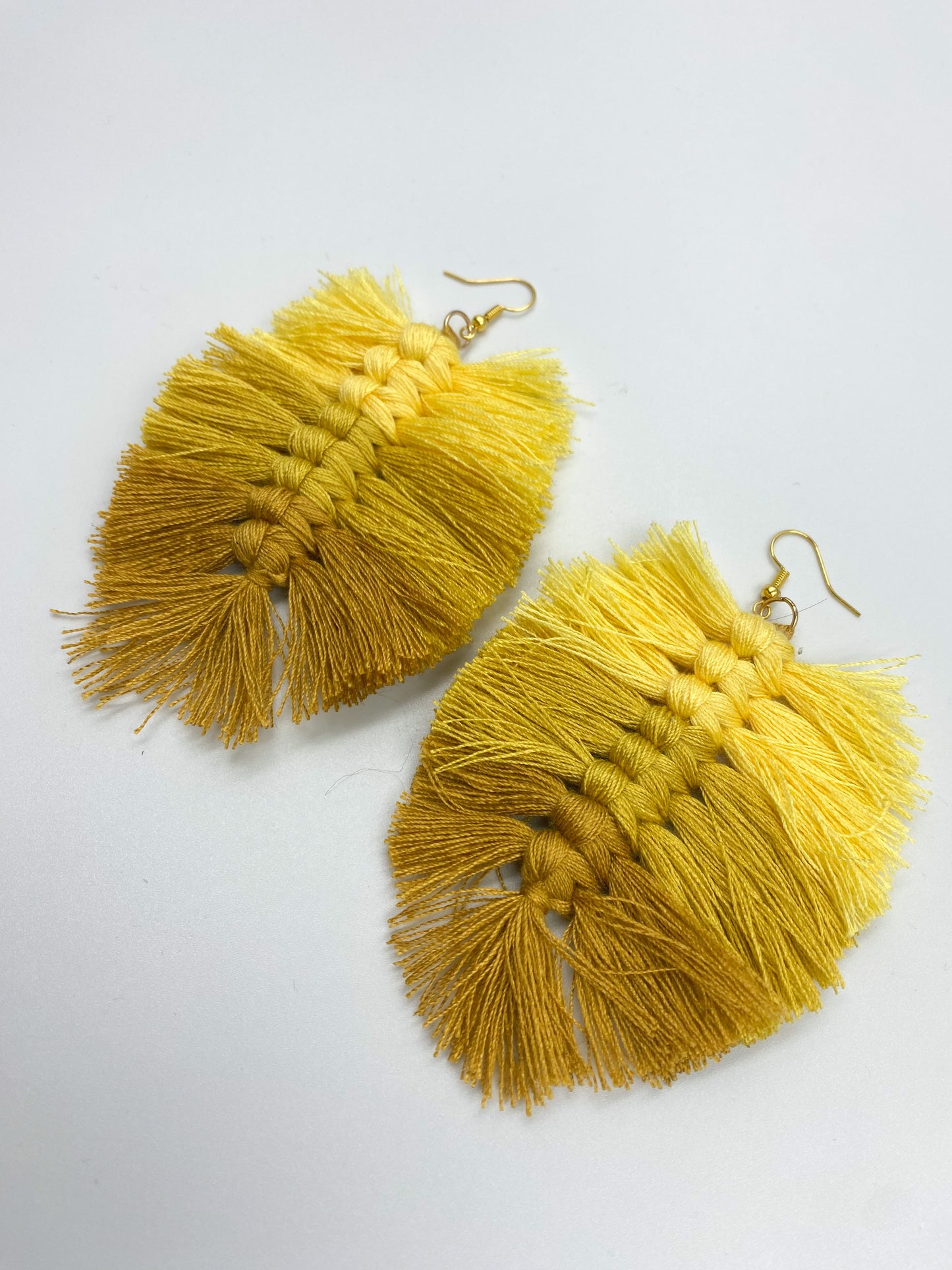 Yellow Fabric Dangles